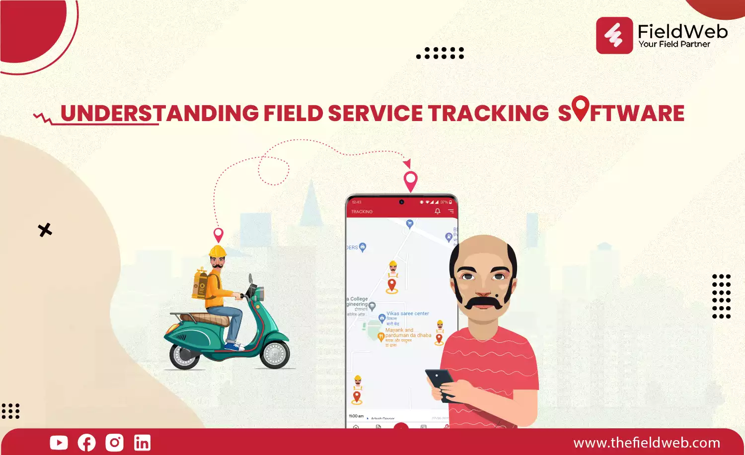 fieldweb mascot owner tracking fieldweb mascot technician tracking software