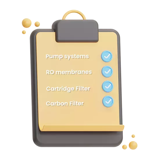 A green writing pad indicate tools checklist shows a clipboard with checkmarks and  task completion.